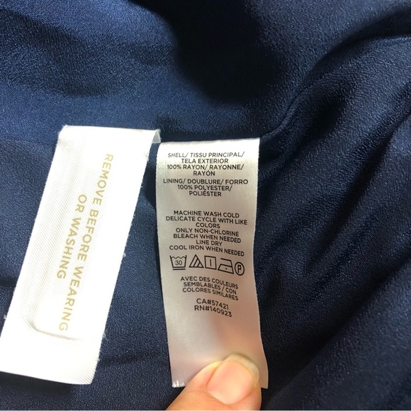 Loft Women’s Tiered Skirt Ruffles Pull On Daisy Pattern Lined Swingy Flirty Mini - Picture 6 of 6